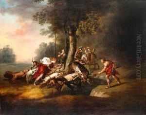 Meleager And Atalanta by William Williams