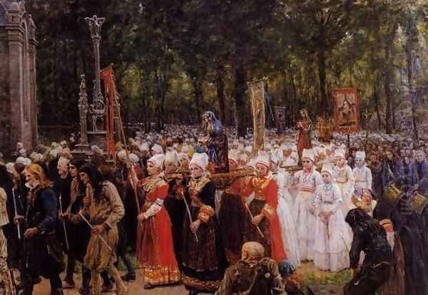 A Pardon in Kergoat (detail) - view 1