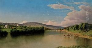 River Landscape by John Williamson