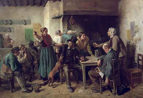 Wine Shop Monday, 1858 - view 1