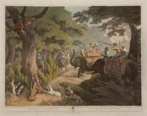 Shooting A Leopard by Thomas Williamson