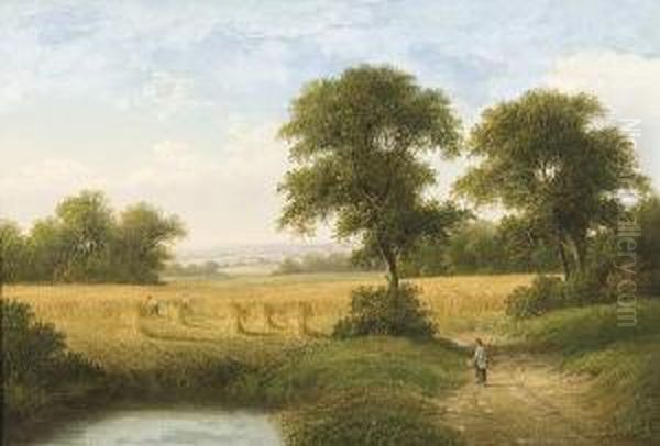 Harvesting In Norfolk - view 1