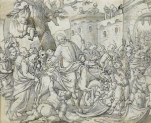 The Entry Of Jesus Into Jerusalem