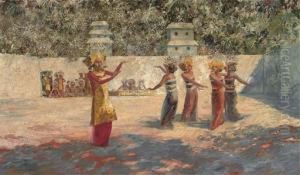 Indonesian Dancing Girls