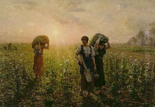 The End of the Working Day, 1886-87 - view 1