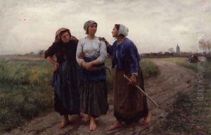 Setting out for the Fields by Jules Breton