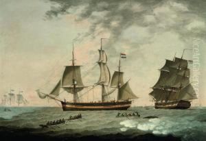 Dutch Whalers In The Arctic