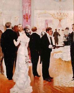 The Wedding Reception, c.1900 by Jean-Georges Beraud