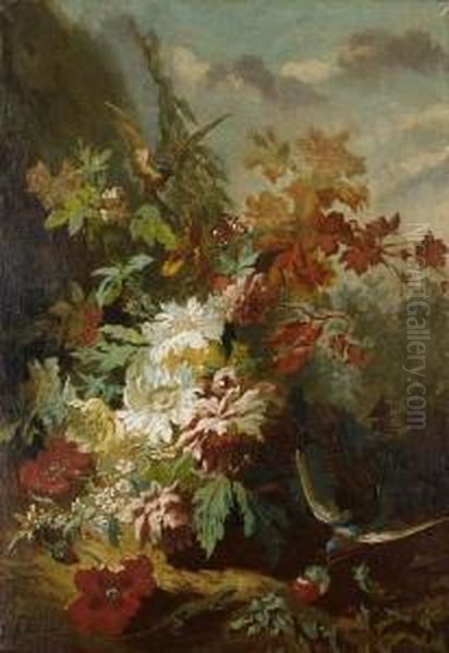 Still Lifes With Fruit, Butterflies And Birds - view 1