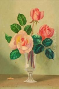Still Life In A Vase by Alexander Wilson