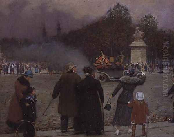 The German Flag Taken to Les Invalides, c.1914 - view 1