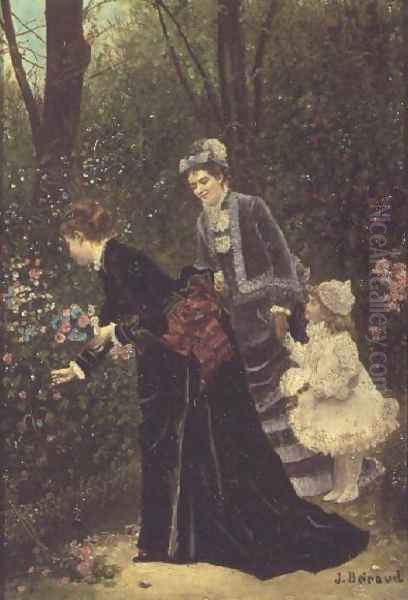 Young Women Picking Flowers, 1885 - view 1
