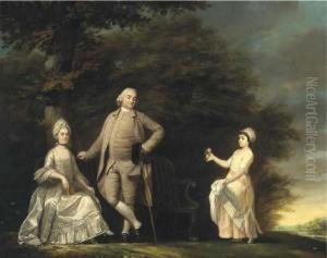 Group Portrait Of The Hussey Family