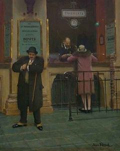 Le Mont-de-Piete (The Pawn Shop) or Chez Ma Tante by Jean-Georges Beraud