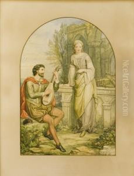 The Troubadour And His Lady - view 1