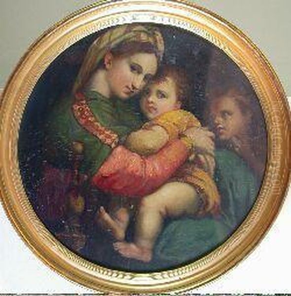 Madonna Della Sedia (after Raphael) - view 1