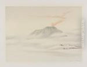 Mount Erebus by Edward Adrian Wilson