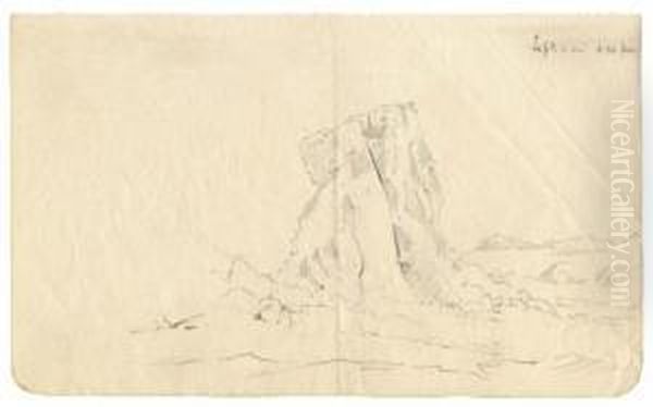 Sketch Of A Fantastic Pressure Ridge - view 1