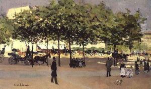 Promenade on a Sunday afternoon, Paris