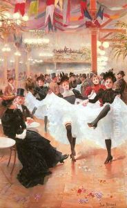 Le Cafe de Paris by Jean-Georges Beraud