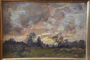 Stormy Sunset - Hertfordshire