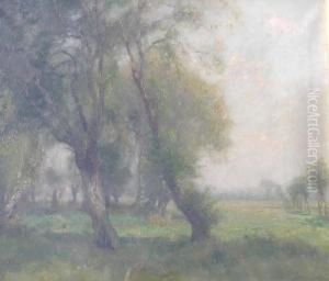 Landscape With Trees by Henry Mitton Wilson