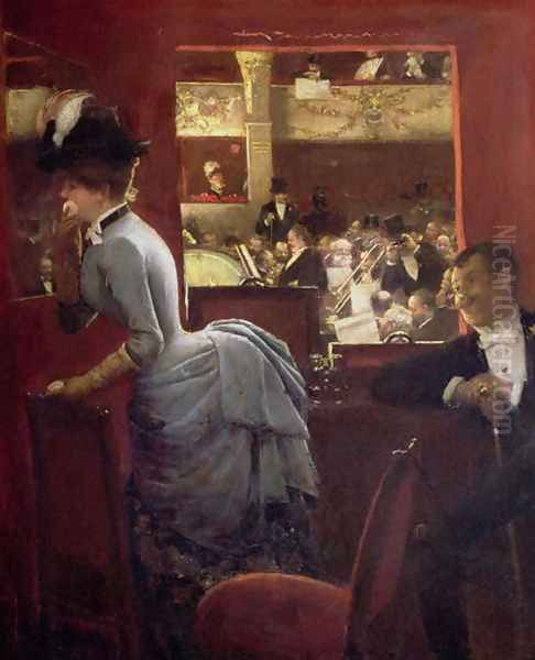 The Box by the Stalls c.1883 - view 1
