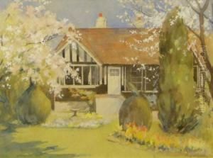 A Cottage Garden In Summer