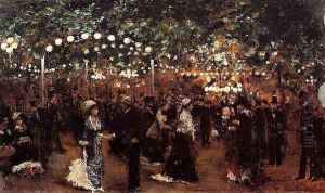 Le Bal Mabile by Jean-Georges Beraud