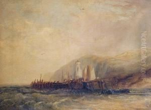 Tea Coast - Lighthouse by J Wilson Of Halifax