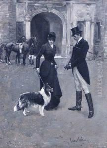 A Moment Before The Hunt by Oscar Wilson