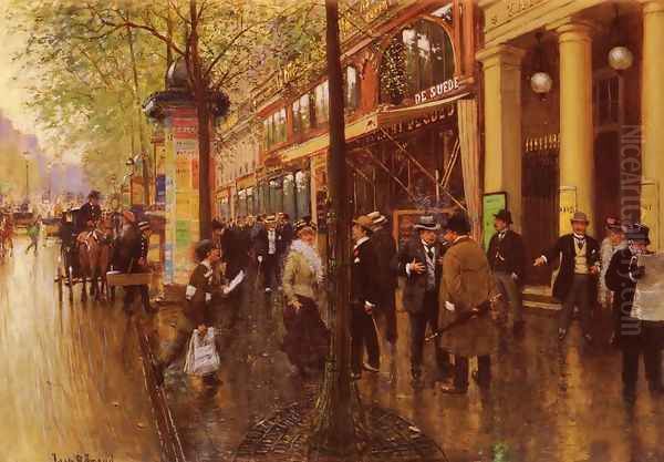Les Grands Boulevards: Le Theatre Des Varietes (The Great Boulevard: The Theatre des Varietes) - view 1