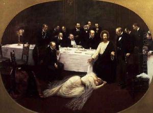St. Mary Magdalene in the House of Simon the Pharisee 1891 by Jean-Georges Beraud