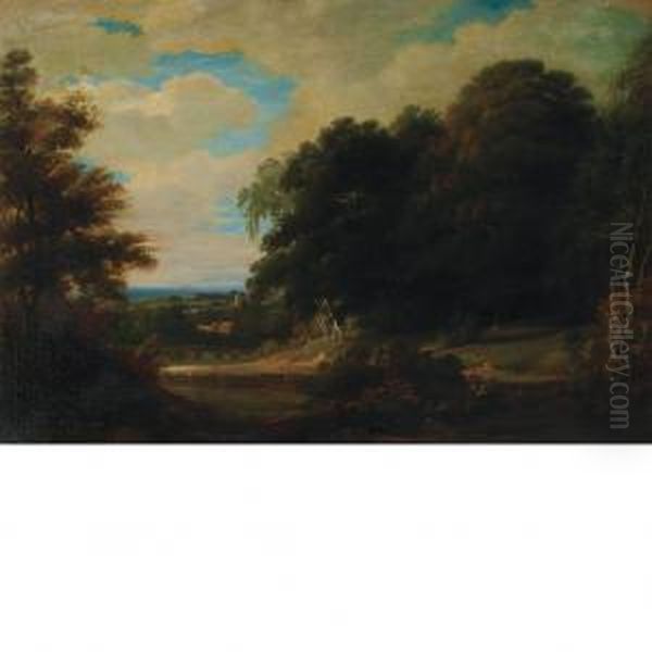 Landscape With Village In The Distance - view 1