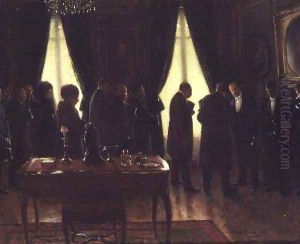 The Widower 1910 by Jean-Georges Beraud