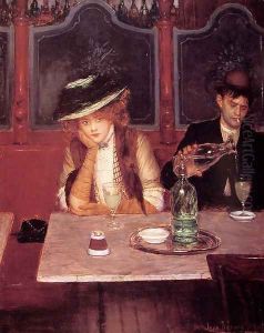 The Drinkers by Jean-Georges Beraud