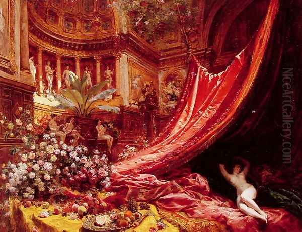 Symphony in Red and Gold - view 1