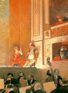 Representation at the Theatre des Varietes by Jean-Georges Beraud