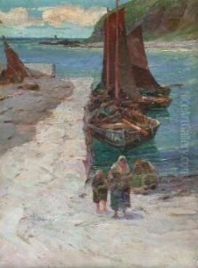 By The Quayside by William Wilson