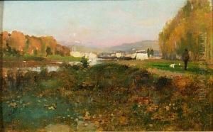 The Arno Below Florence by William Heath Wilson