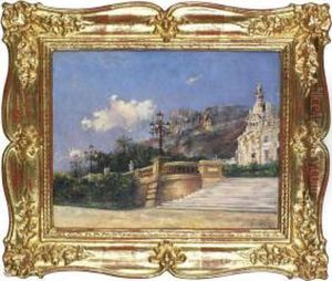 Sudlandische Landschaft by Hans Wilt