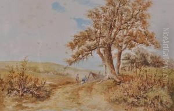 Gypsy Encampment Onthe Coast - view 1