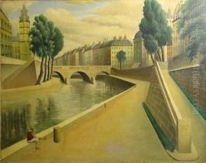 Along The Seine by Arnold Wiltz