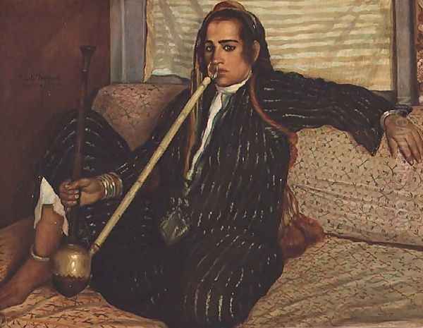Smoking Haschich, 1900 - view 1