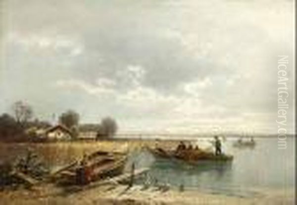 Am Starnberger See. - view 1