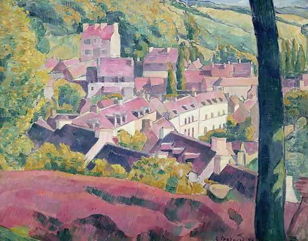 Pont Aven Seen from the Bois d'Amour, 1892 - view 1