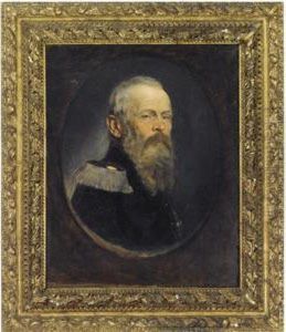 A Portrait Of The Prince Regent Luitpold Of Bavaria A Portrait Of The Prince Regent Luitpold Of Bavaria