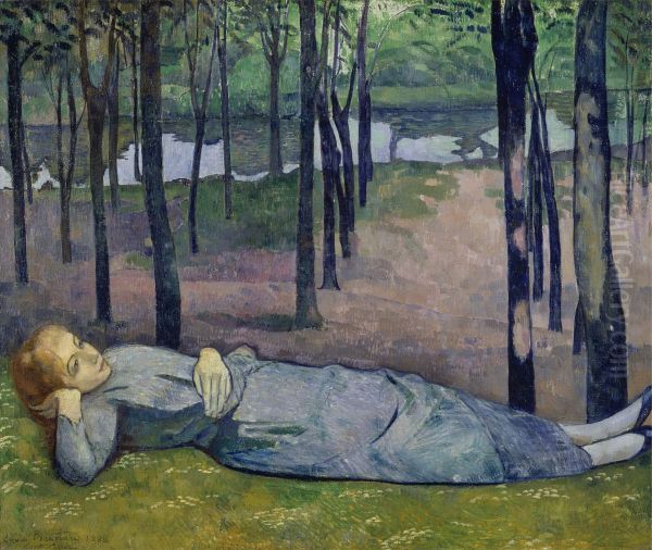 Madeleine in the Bois d'Amour by Emile Bernard