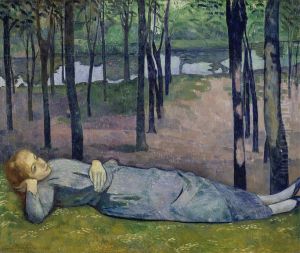 Madeleine in the Bois d'Amour