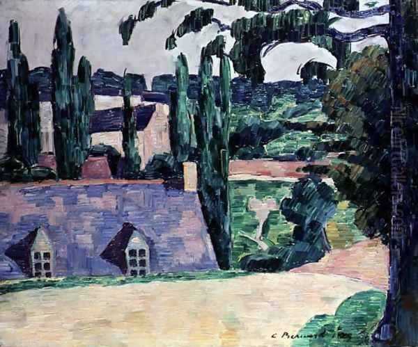 Landscape at Pont Aven - view 1